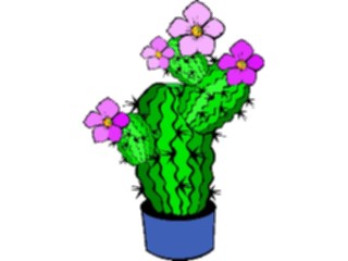 Sticker Custom Preview Image #105039 Plants Flowers General Cactuswith Flower6