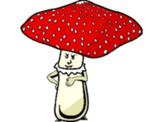 Sticker Custom Preview Image #105085 Plants Flowers General Mushroom Man