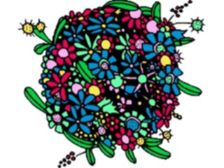 Sticker Custom Preview Image #105174 Plants Flowers General Wreath Ball