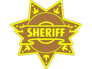 Sticker Custom Preview Image #105537 Police Fire Badge Sheriff1