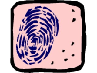 Sticker Custom Preview Image #105620 Police Fire Fingerprint06