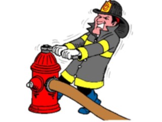 Sticker Custom Preview Image #105703 Police Fire Fire Fighter Hydrant