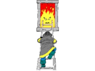Sticker Custom Preview Image #105704 Police Fire Fire Fighteron Ladder