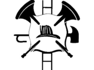 Sticker Custom Preview Image #105721 Police Fire Fire Fighters Symbol