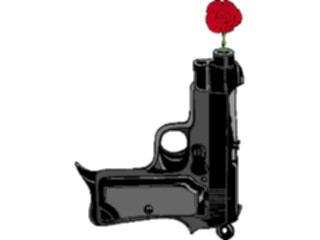 Sticker Custom Preview Image #105841 Police Fire Gun Flower