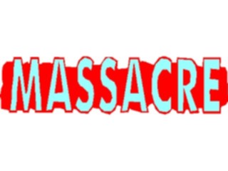 Sticker Custom Preview Image #105919 Police Fire Massacre Title