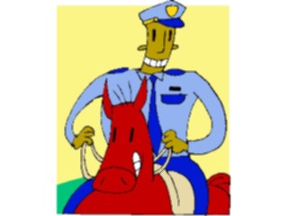 Sticker Custom Preview Image #106013 Police Fire Police Officer Mounted1