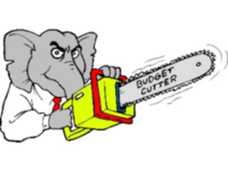 Sticker Custom Preview Image #106147 Politics Elections Budget Cut Republican