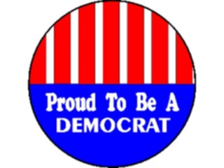 Sticker Custom Preview Image #106199 Politics Elections Democrat Button