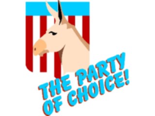 Sticker Custom Preview Image #106200 Politics Elections Democrat Partyof Choice