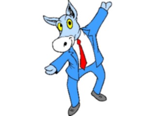 Sticker Custom Preview Image #106204 Politics Elections Donkey Dancing