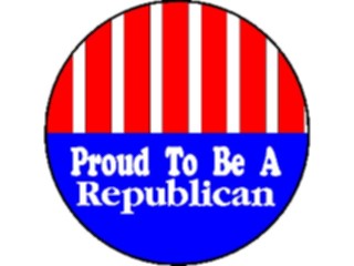 Sticker Custom Preview Image #106328 Politics Elections Republican Button