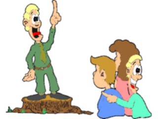 Sticker Custom Preview Image #106349 Politics Elections Speakeron Tree Stump