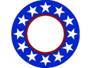 Sticker Custom Preview Image #106359 Politics Elections Stars Frame