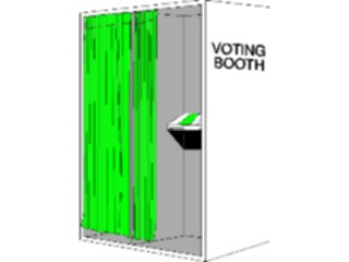 Sticker Custom Preview Image #106394 Politics Elections Voting Booth02