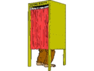 Sticker Custom Preview Image #106397 Politics Elections Voting Booth05