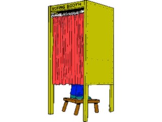 Sticker Custom Preview Image #106398 Politics Elections Voting Booth06