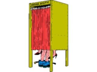 Sticker Custom Preview Image #106400 Politics Elections Voting Booth08