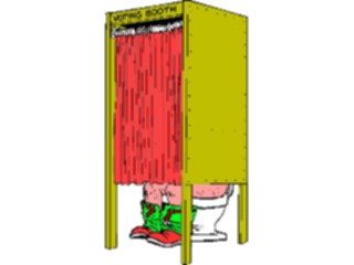 Sticker Custom Preview Image #106401 Politics Elections Voting Booth09