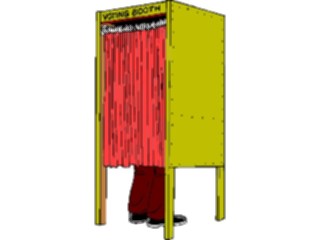 Sticker Custom Preview Image #106403 Politics Elections Voting Booth11