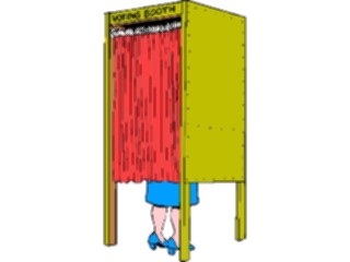 Sticker Custom Preview Image #106404 Politics Elections Voting Booth12