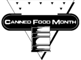 Sticker Custom Preview Image #106472 Public Issues Canned Food Month