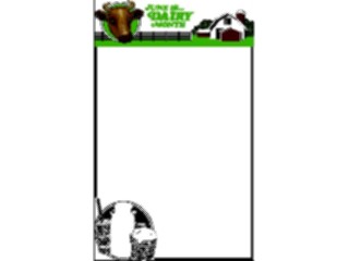 Sticker Custom Preview Image #106497 Public Issues Dairy Month Frame