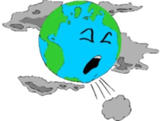 Sticker Custom Preview Image #106523 Public Issues Earth Coughing1