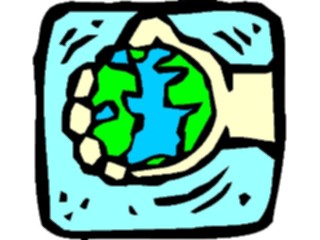Sticker Custom Preview Image #106532 Public Issues Earthin Hand Closed