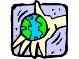 Sticker Custom Preview Image #106533 Public Issues Earthin Hand Open