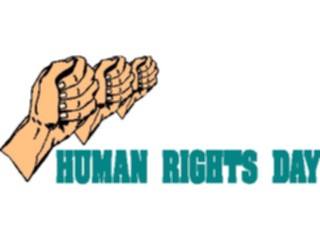 Sticker Custom Preview Image #106578 Public Issues Human Rights Day