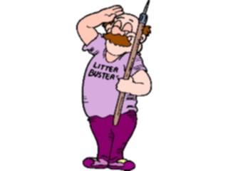 Sticker Custom Preview Image #106589 Public Issues Litter Busters1