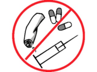 Sticker Custom Preview Image #106602 Public Issues No Drugs