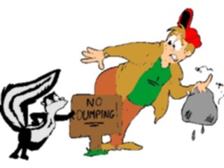 Sticker Custom Preview Image #106604 Public Issues No Dumping2