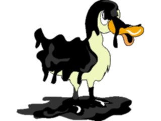 Sticker Custom Preview Image #106613 Public Issues Oil Spill Bird1