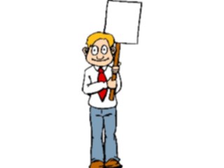 Sticker Custom Preview Image #106638 Public Issues Picketer