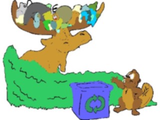 Sticker Custom Preview Image #106696 Public Issues Recycling Animals