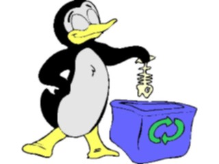 Sticker Custom Preview Image #106755 Public Issues Recycling Penguin