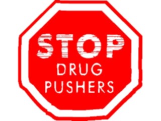 Sticker Custom Preview Image #106810 Public Issues Stop Drug Pushers