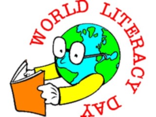 Sticker Custom Preview Image #106850 Public Issues World Literacy Day