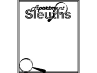 Sticker Custom Preview Image #106880 Real Estate Apartment Sleuths Frame