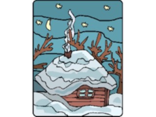 Sticker Custom Preview Image #106917 Real Estate Cabin Winter4