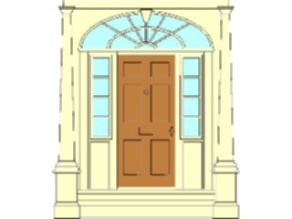 Sticker Custom Preview Image #106955 Real Estate Doorway