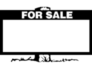 Sticker Custom Preview Image #106983 Real Estate For Sale Frame