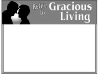 Sticker Custom Preview Image #107001 Real Estate Gracious Living Frame