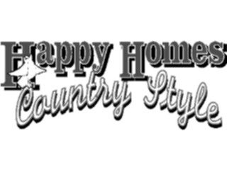 Sticker Custom Preview Image #107004 Real Estate Happy Homes Country Style