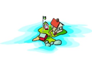 Sticker Custom Preview Image #107007 Real Estate Home Island