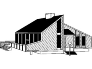 Sticker Custom Preview Image #107217 Real Estate House Contemporary2