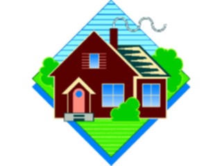 Sticker Custom Preview Image #107252 Real Estate House Logo