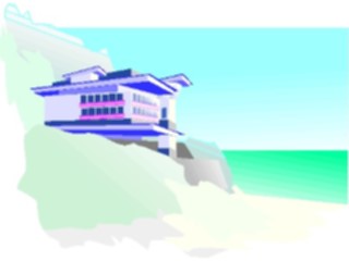 Sticker Custom Preview Image #107255 Real Estate House Ocean View
